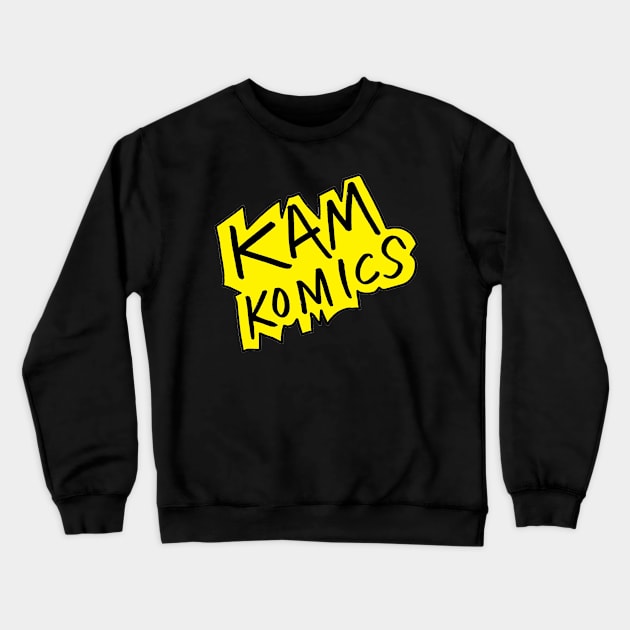 Kam Komics_art shrit Crewneck Sweatshirt by Kam Komics 